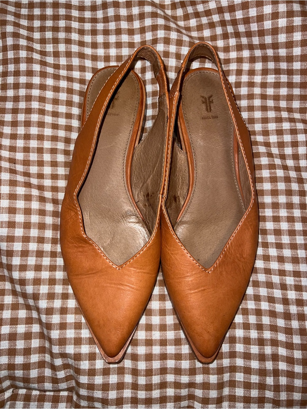 Frye Kenzie Slingback Flats